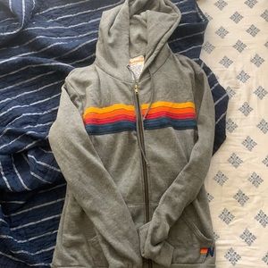 Aviator Nation Zip-up Hoodie - Size Medium